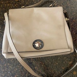 Kate Spade zipper turn lock crossbody satchel